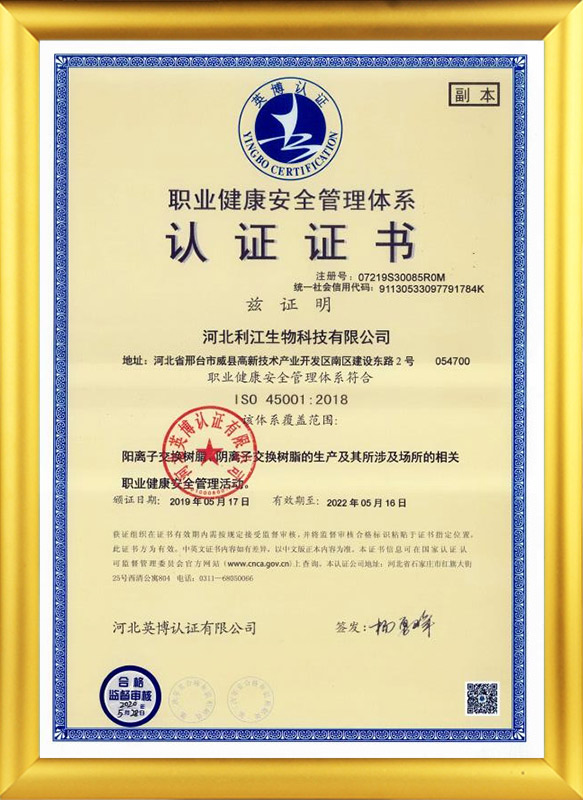 Сертификация системы менеджмента профессионального здоровья и безопасности SO45001